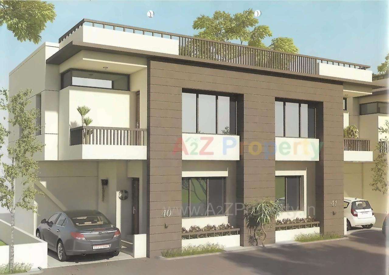 3D Elevation of real estate project Dream Meadows located at Bill, Vadodara, Gujarat