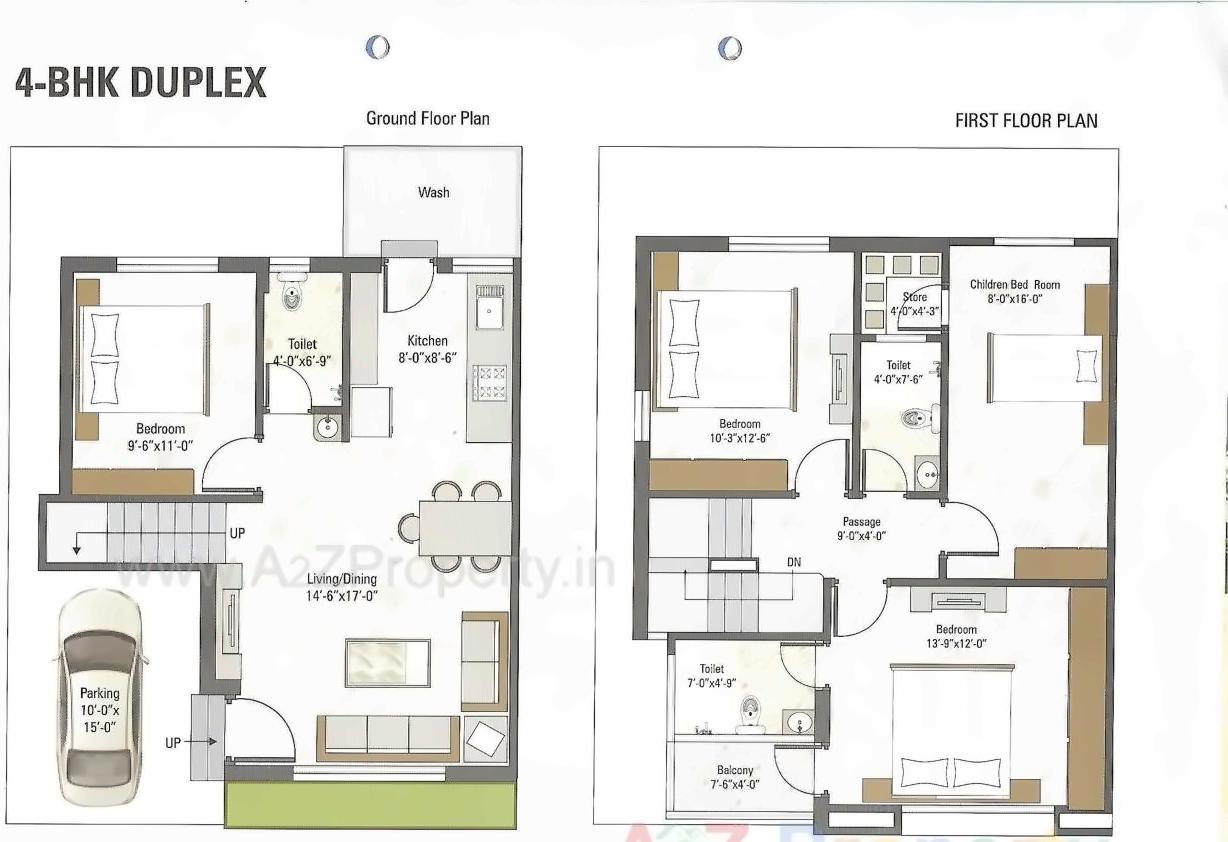Layout of real estate project Dream Meadows located at Bill, Vadodara, Gujarat