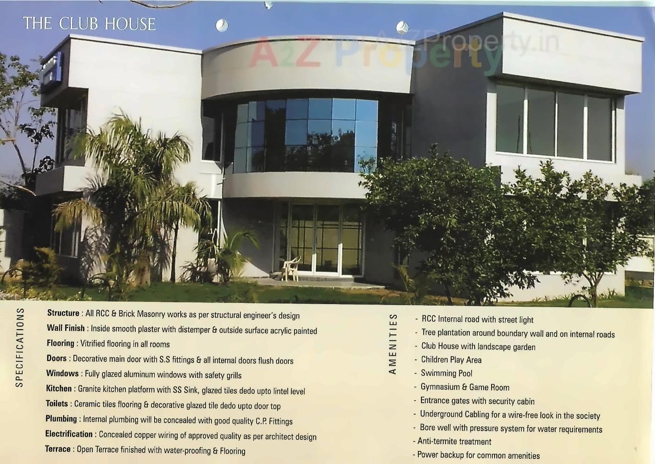 3D Elevation of real estate project Dream Meadows located at Bill, Vadodara, Gujarat