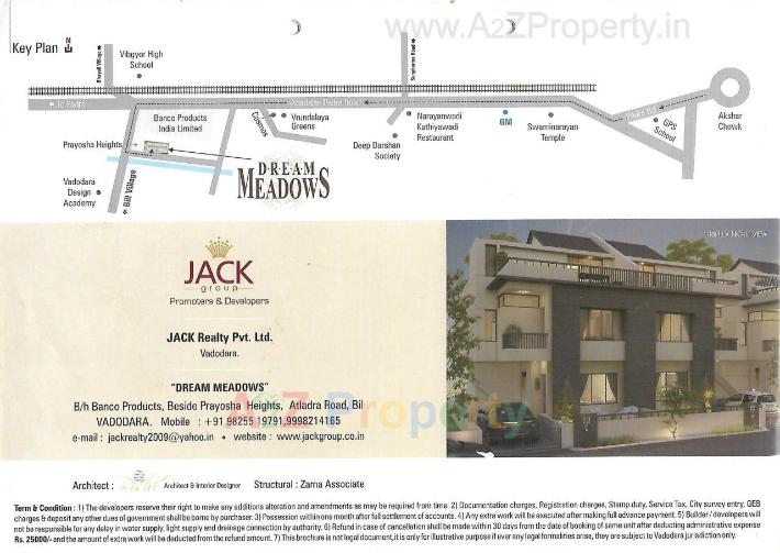 Dream Meadows 3 BHK Bungalows, 4 BHK Bungalows at Bill, Vadodara