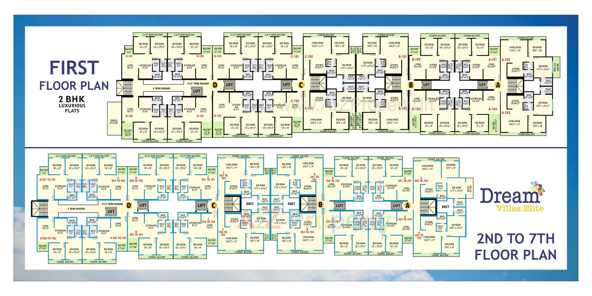Layout of real estate project Dream Villas Ph (named As Dream Villas Elite) located at Bill, Vadodara, Gujarat