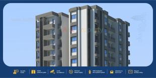 Elevation of real estate project Durga Aura located at Vadodara, Vadodara, Gujarat