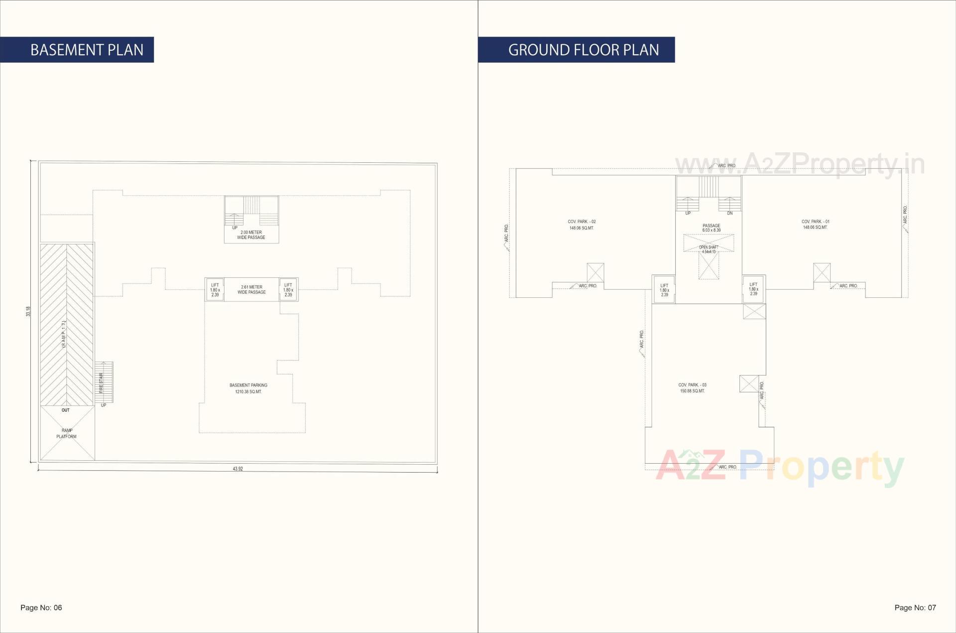 Layout of real estate project Durga Luxuria located at Bhayli, Vadodara, Gujarat