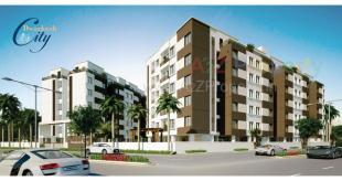 Elevation of real estate project Dwarkesh City located at Kapurai, Vadodara, Gujarat