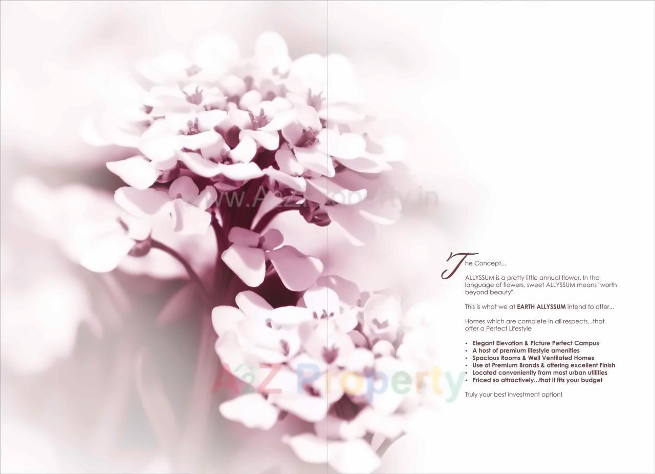  of real estate project Earth Allyssum located at Bhayli, Vadodara, Gujarat