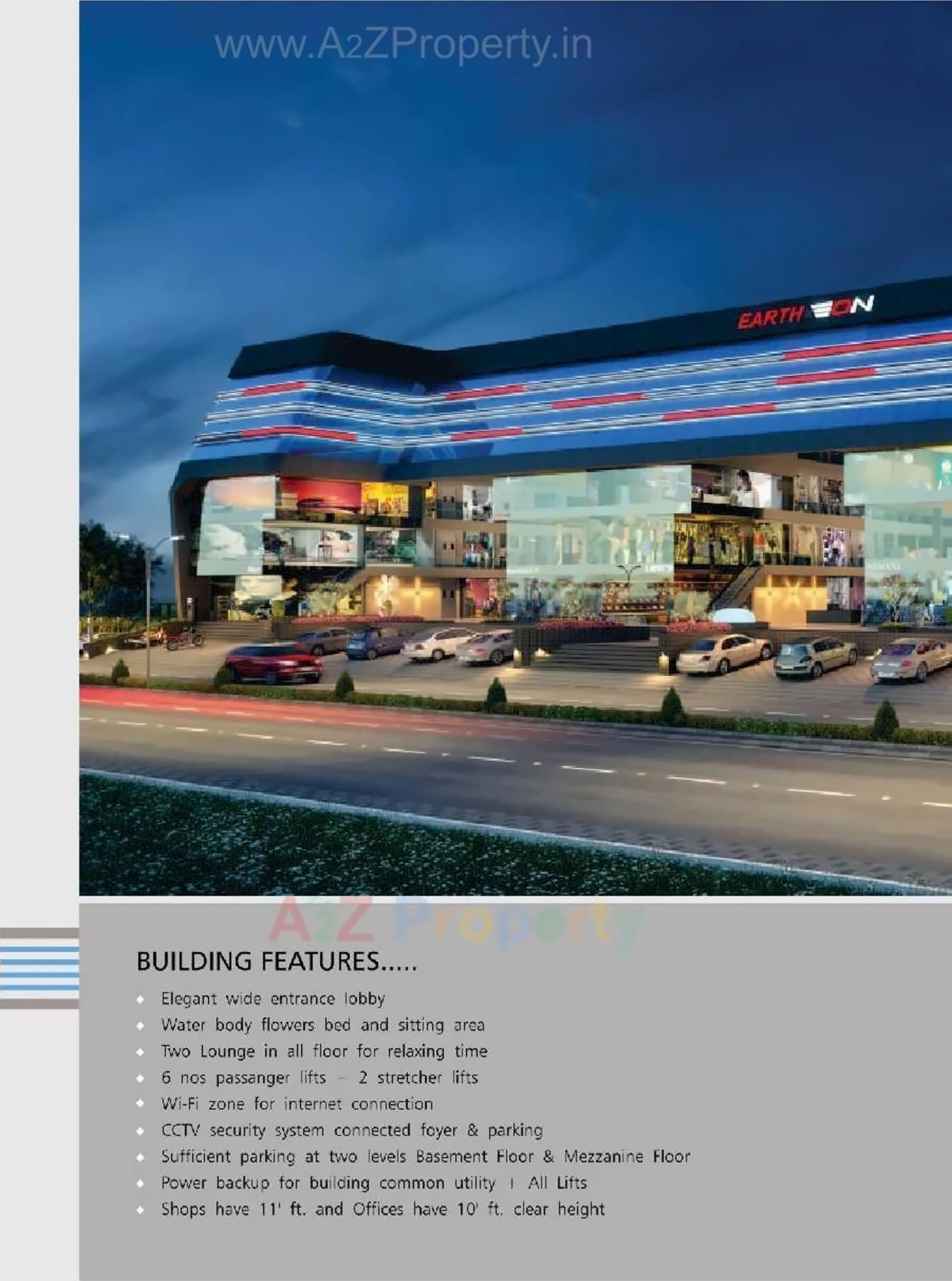 3D Elevation of real estate project Earth Eon located at Sama, Vadodara, Gujarat