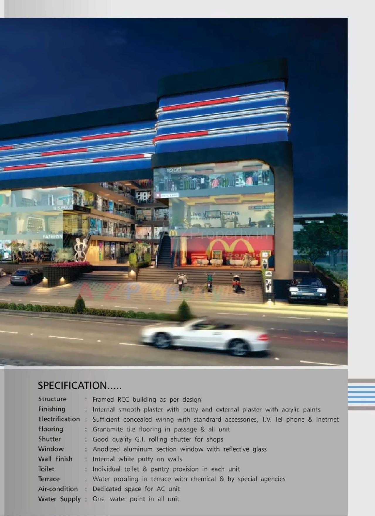3D Elevation of real estate project Earth Eon located at Sama, Vadodara, Gujarat