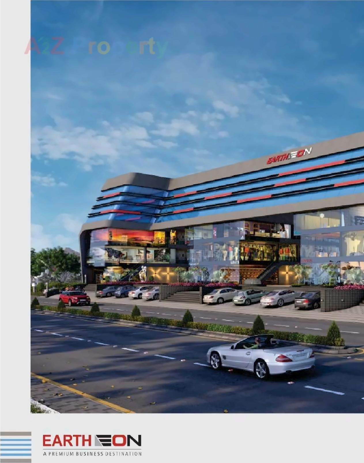 3D Elevation of real estate project Earth Eon located at Sama, Vadodara, Gujarat