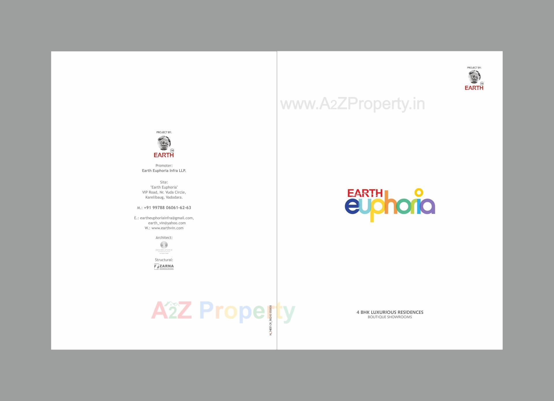  of real estate project Earth Euphoria located at Nagarwada, Vadodara, Gujarat