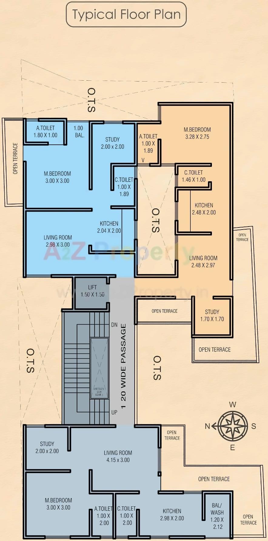 Layout of real estate project Ekdant Residency located at Kasba, Vadodara, Gujarat