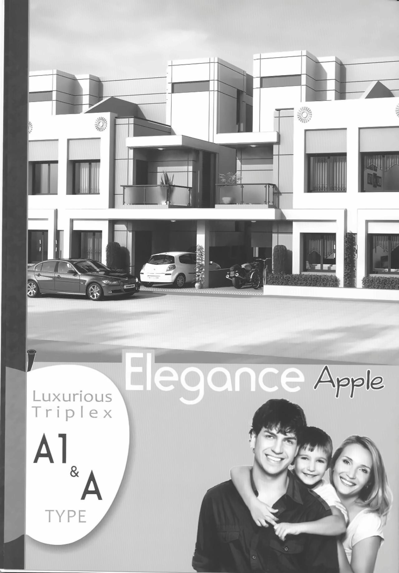  of real estate project Elegance Apple located at Gorti, Vadodara, Gujarat