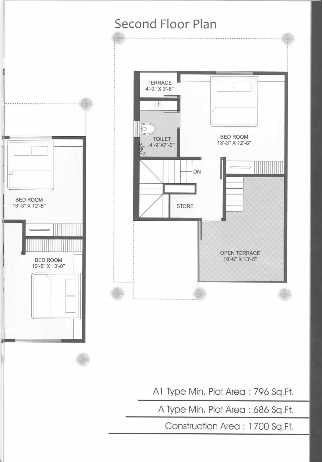 Layout of real estate project Elegance Apple located at Gorti, Vadodara, Gujarat