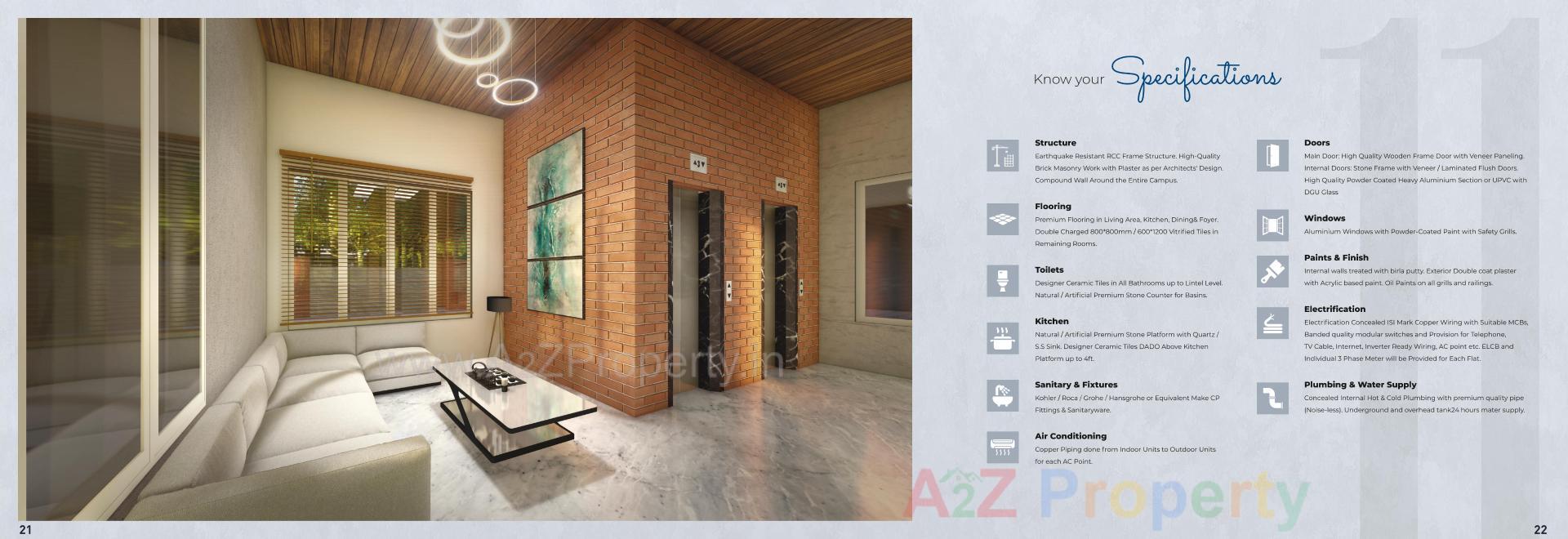  of real estate project Eleven located at Bhayli, Vadodara, Gujarat