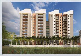 Elevation of real estate project Eleven located at Bhayli, Vadodara, Gujarat
