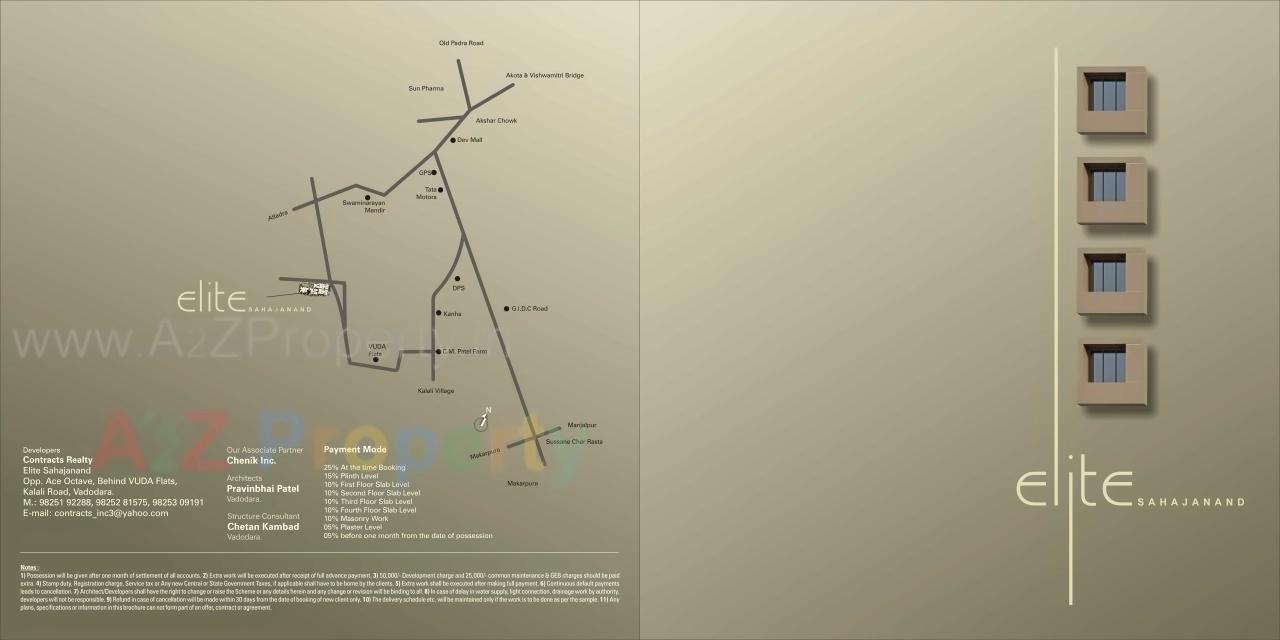  of real estate project Elite Sahajanand located at Kalali, Vadodara, Gujarat