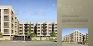 Elevation of real estate project Elite Sahajanand located at Kalali, Vadodara, Gujarat