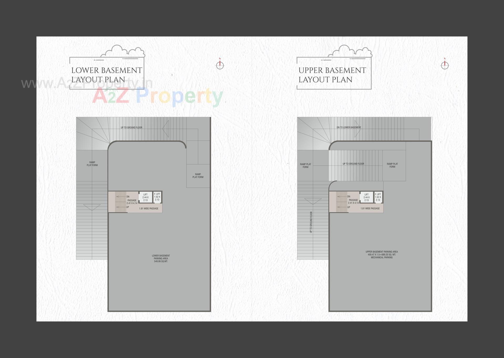 Layout of real estate project Emerald Sky View located at Neral, Vadodara, Gujarat