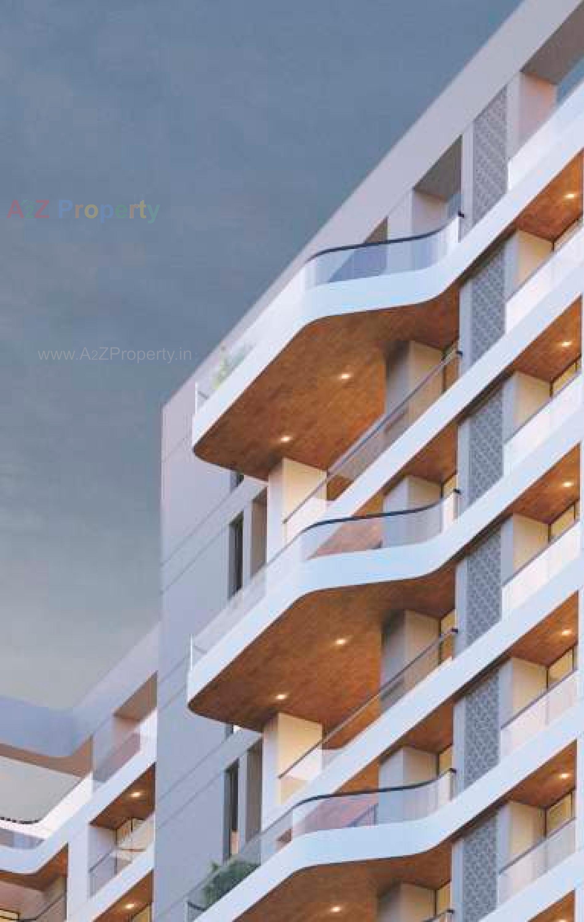 3D Elevation of real estate project Eminence located at Gotri, Vadodara, Gujarat