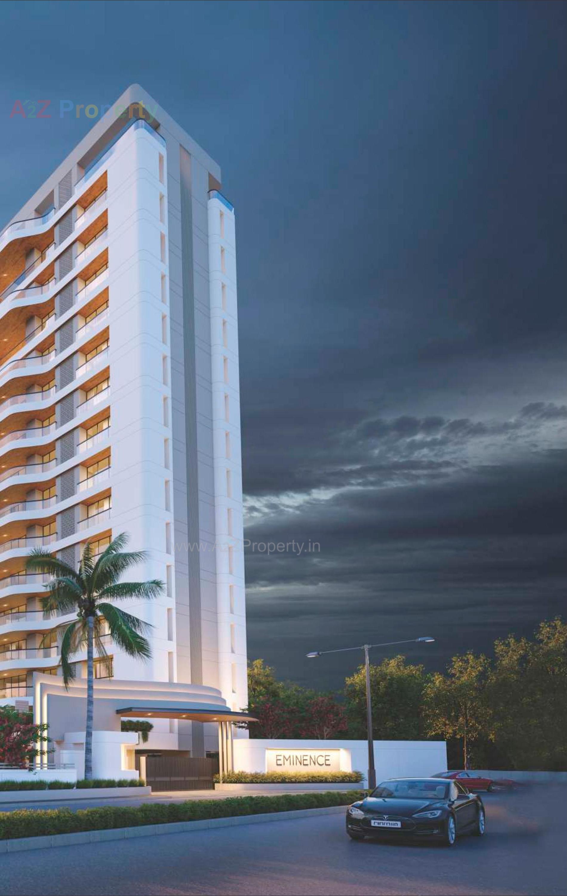 3D Elevation of real estate project Eminence located at Gotri, Vadodara, Gujarat