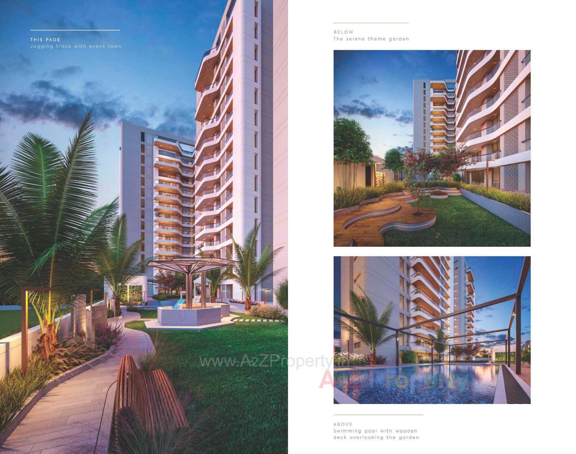 3D Elevation of real estate project Eminence located at Gotri, Vadodara, Gujarat