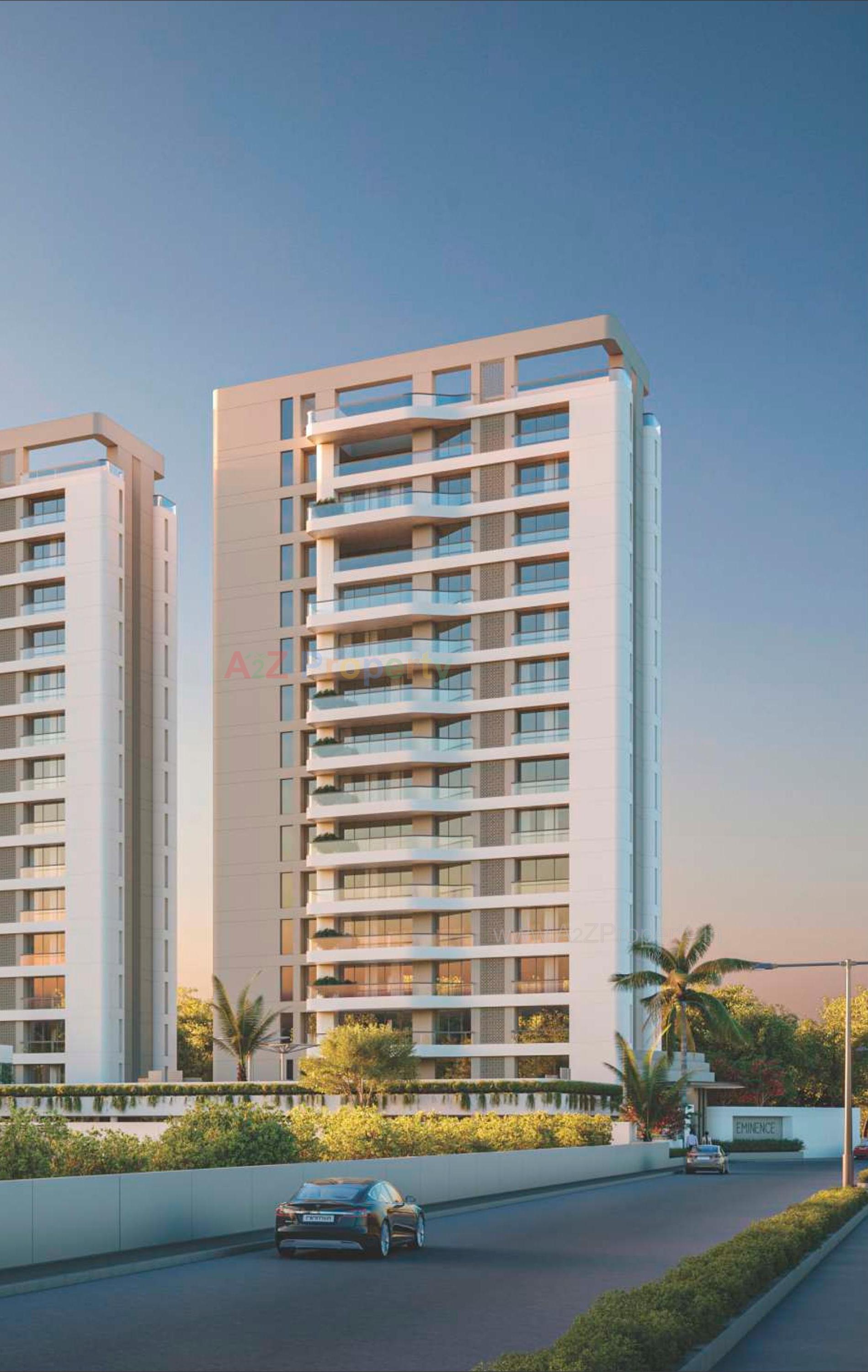 3D Elevation of real estate project Eminence located at Gotri, Vadodara, Gujarat