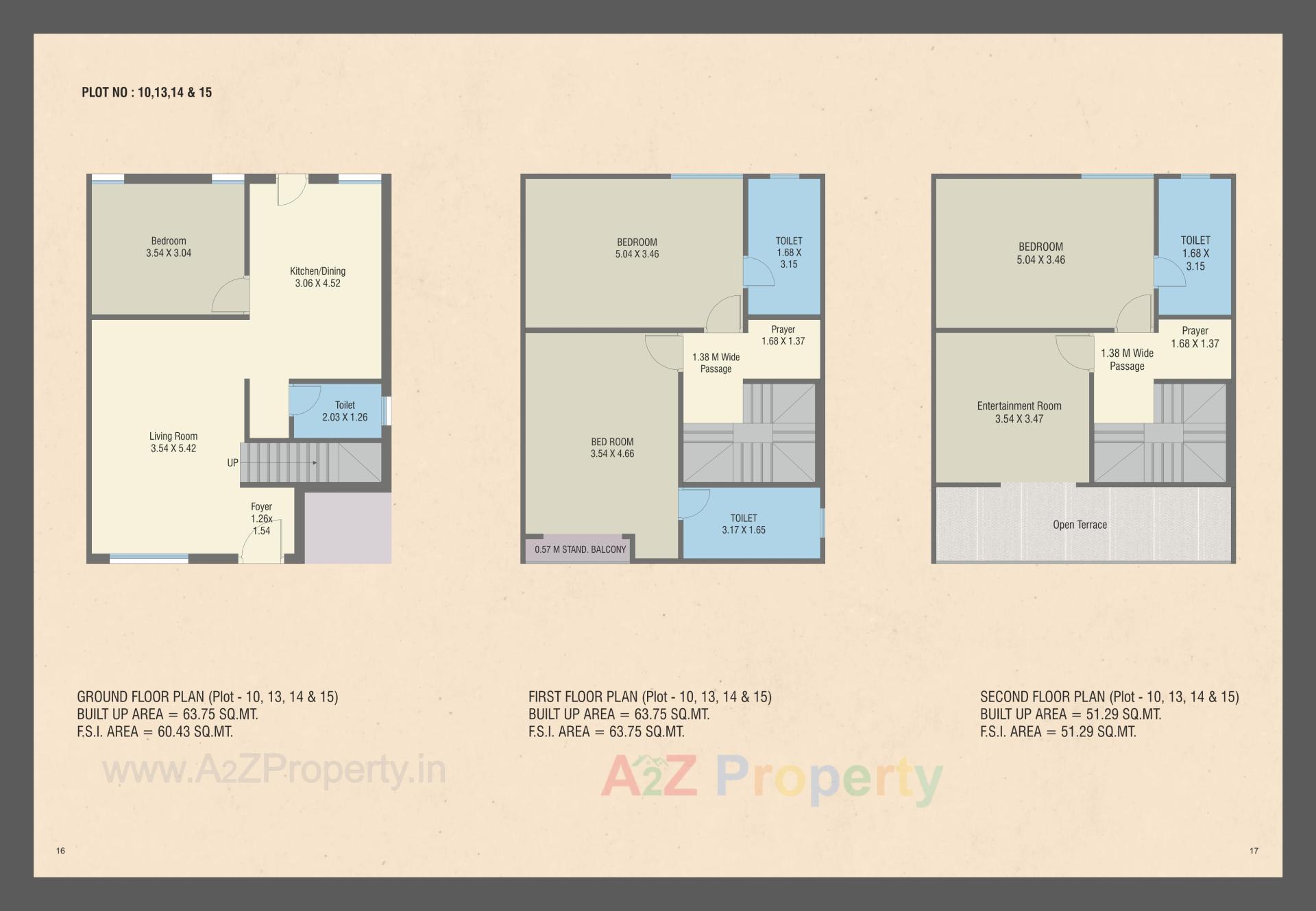 Layout of real estate project Emirates Hills Villas located at Tandalja, Vadodara, Gujarat