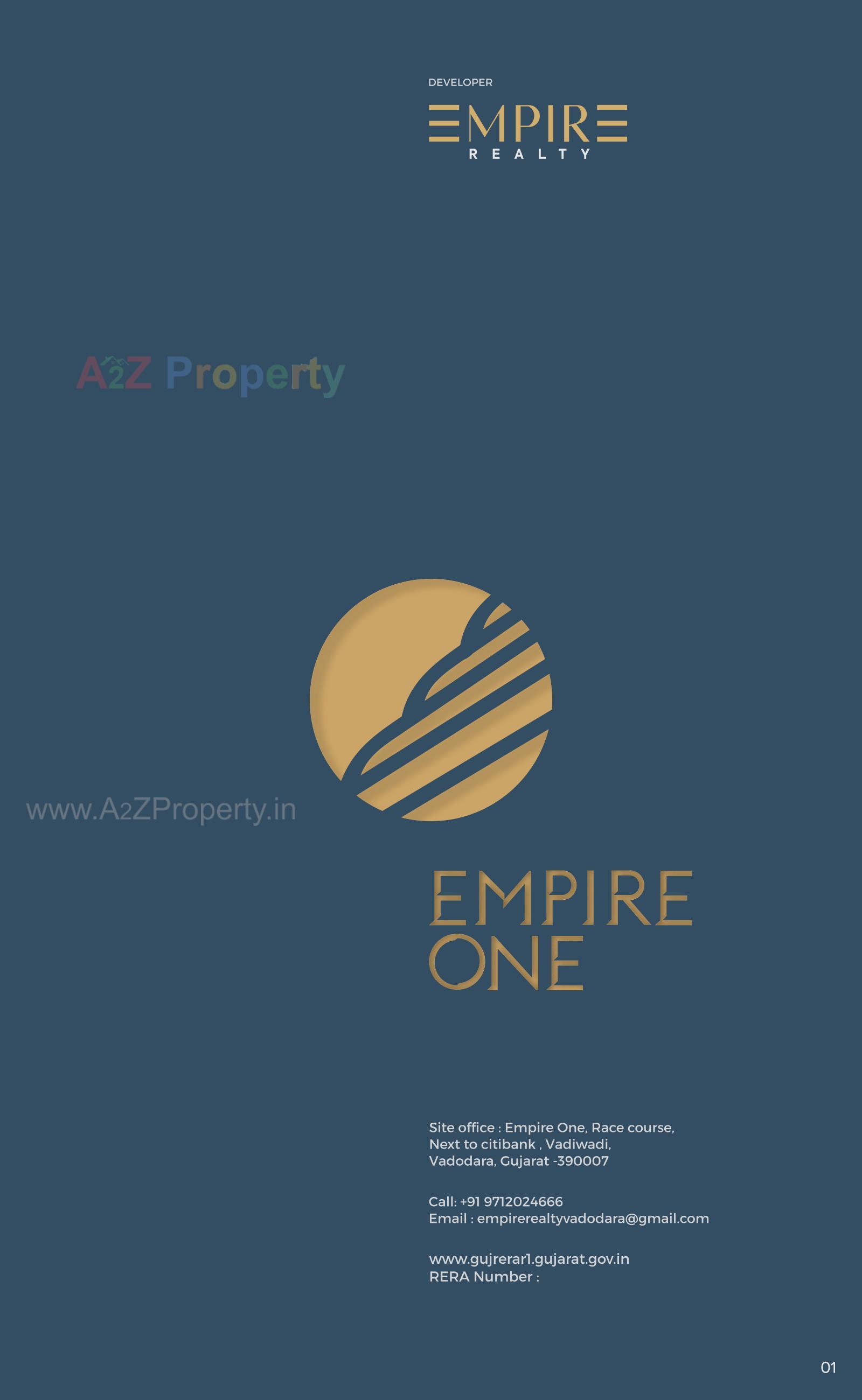  of real estate project Empire One located at Jetalpur, Vadodara, Gujarat