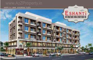 Elevation of real estate project Eshanti Avenue located at Danteshwar, Vadodara, Gujarat