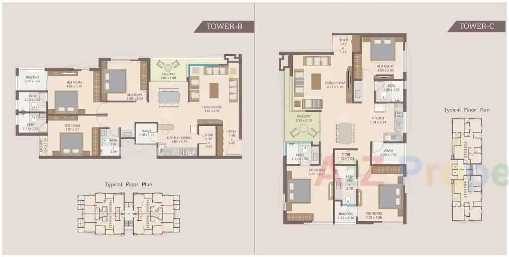 Layout of real estate project Eshanti Elegance located at Bhayli, Vadodara, Gujarat