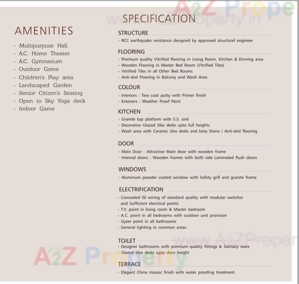 Project Specifications