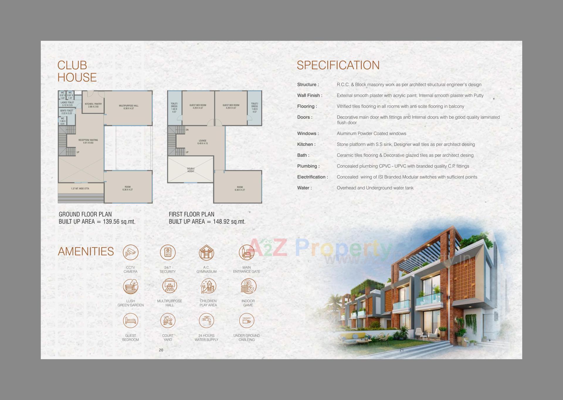 Layout of real estate project Eshanti Vandan located at Ankhol, Vadodara, Gujarat