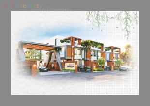 Elevation of real estate project Eshanti Vandan located at Ankhol, Vadodara, Gujarat