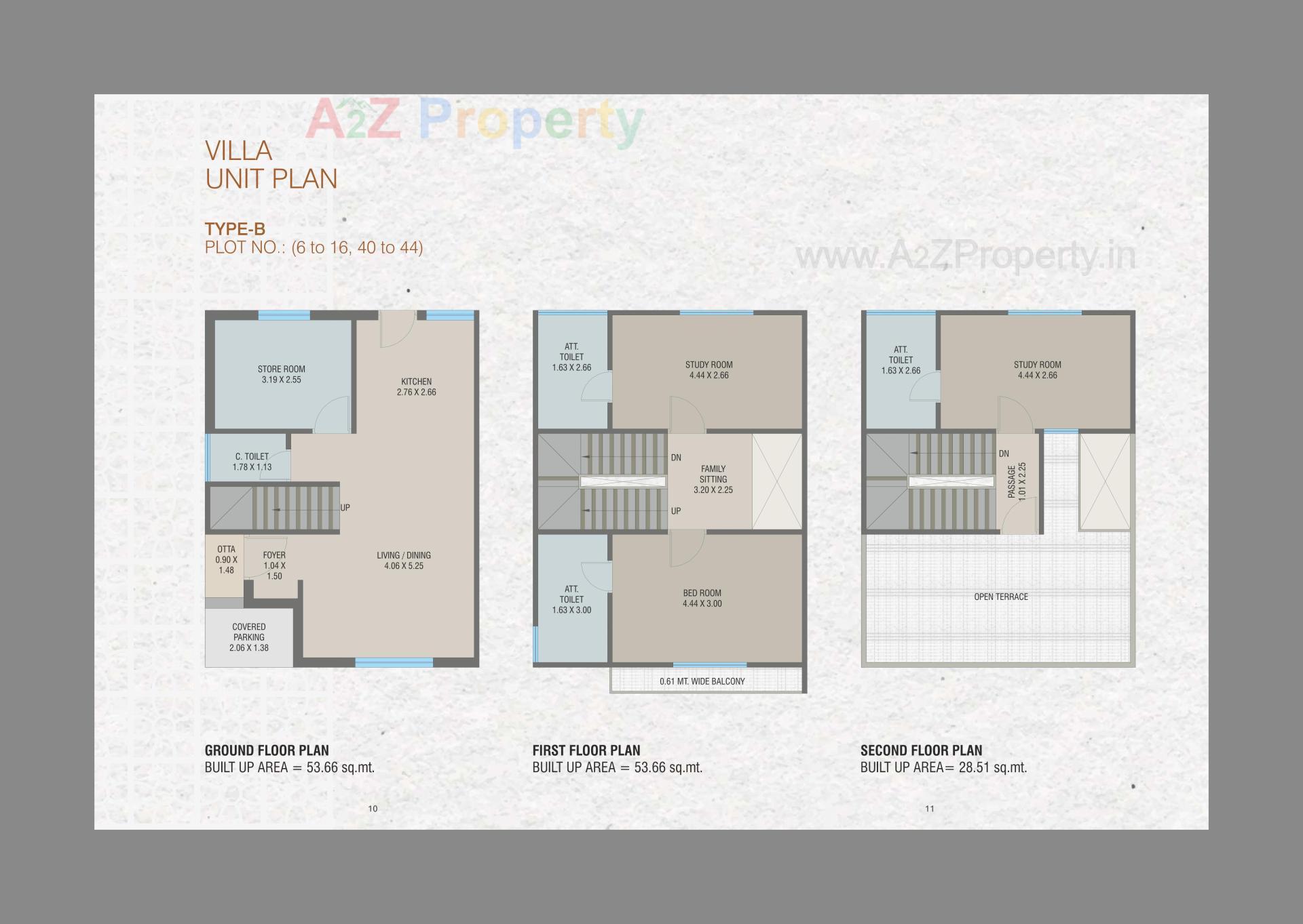 Layout of real estate project Eshanti Vandan located at Ankhol, Vadodara, Gujarat