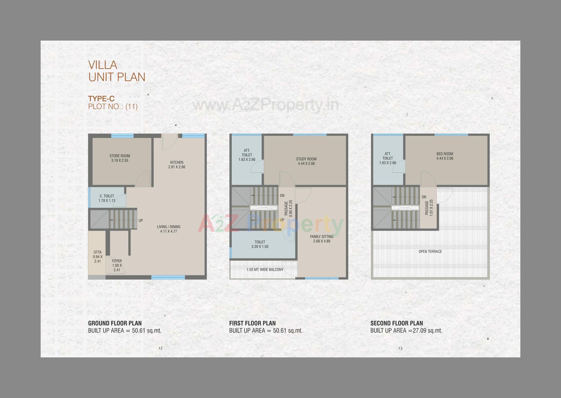 Layout of real estate project Eshanti Vandan located at Ankhol, Vadodara, Gujarat