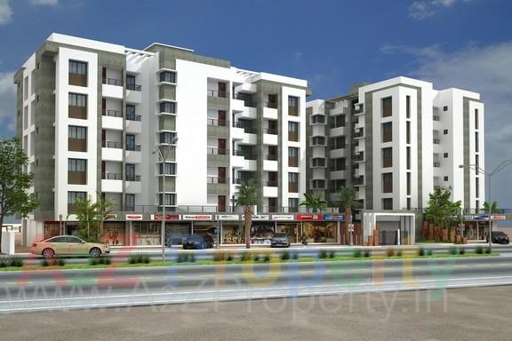 3D Elevation of real estate project Eshanya Florenza ( ) located at Undera, Vadodara, Gujarat