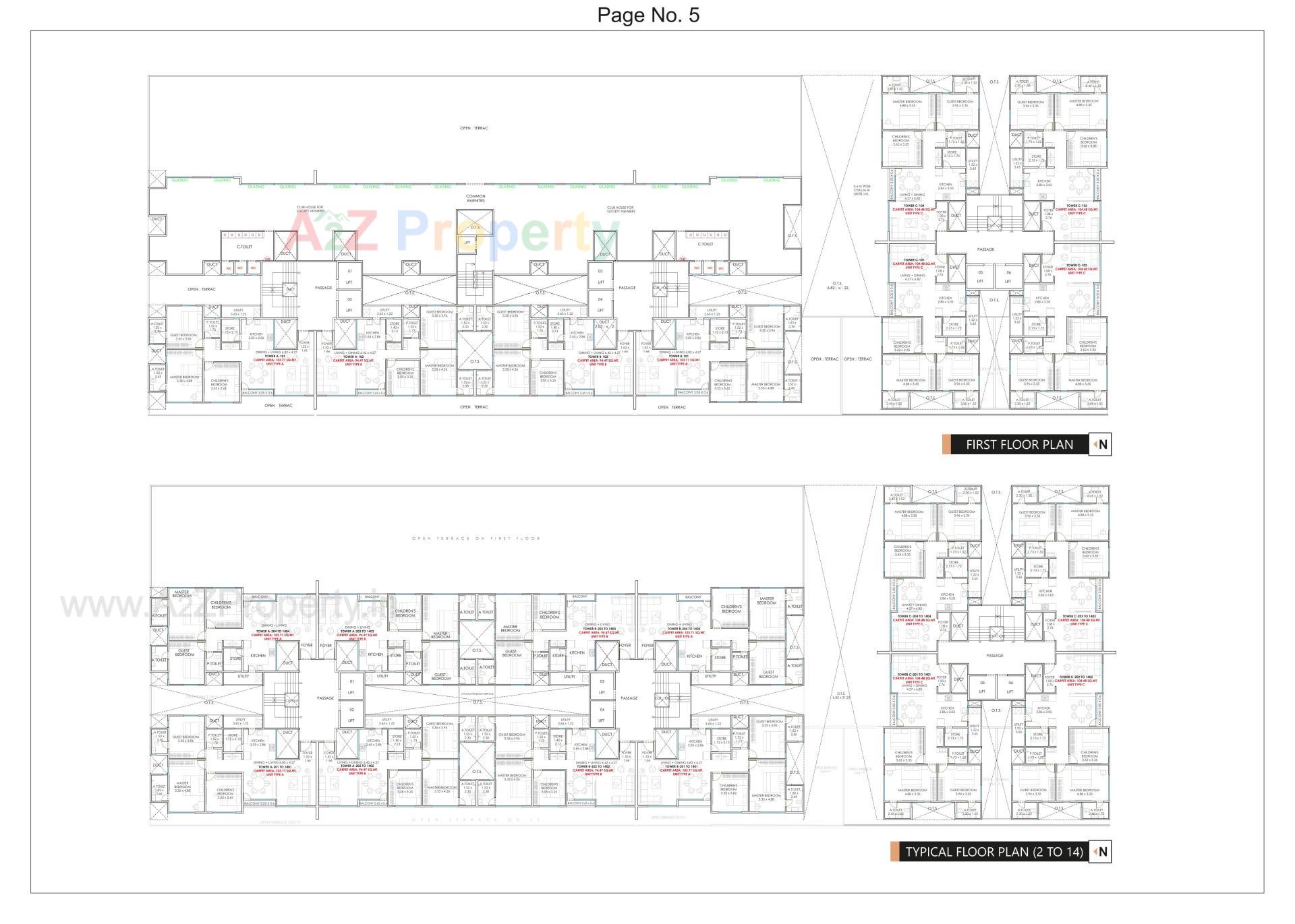 Layout of real estate project Everest Antara located at Bhayli, Vadodara, Gujarat