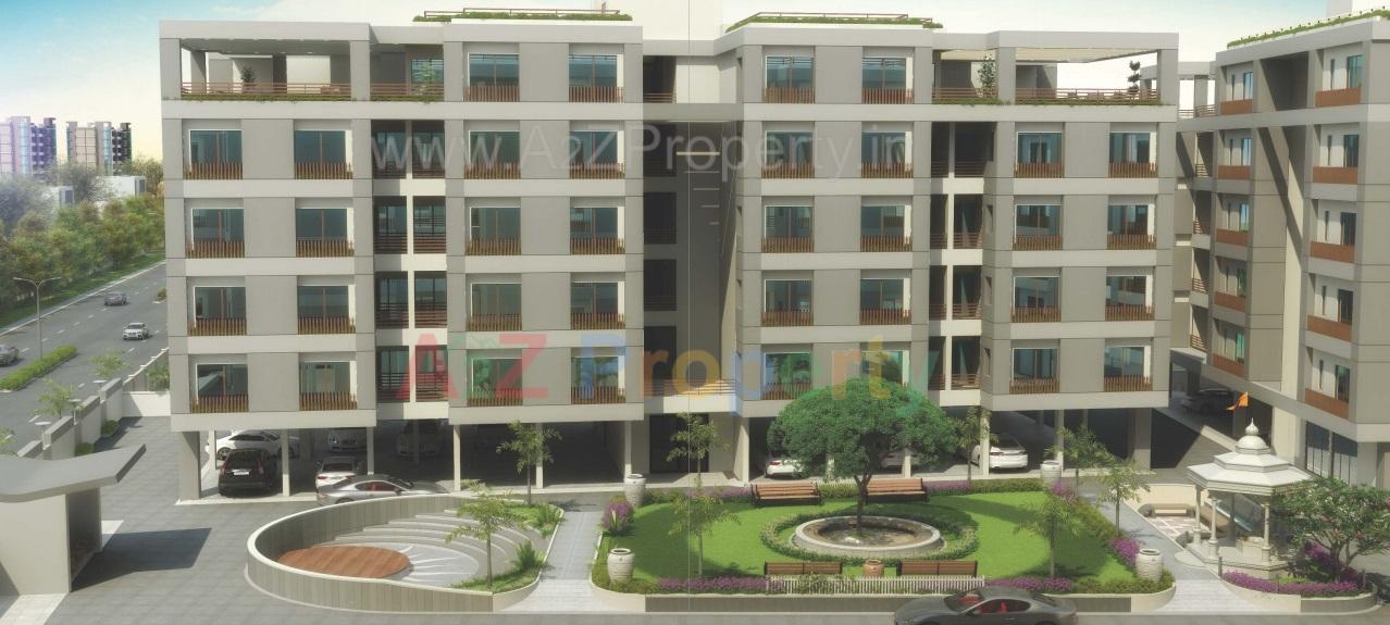 3D Elevation of real estate project Everest Dignity located at Samiyala, Vadodara, Gujarat