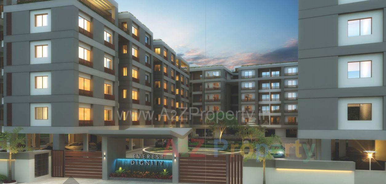 3D Elevation of real estate project Everest Dignity located at Samiyala, Vadodara, Gujarat