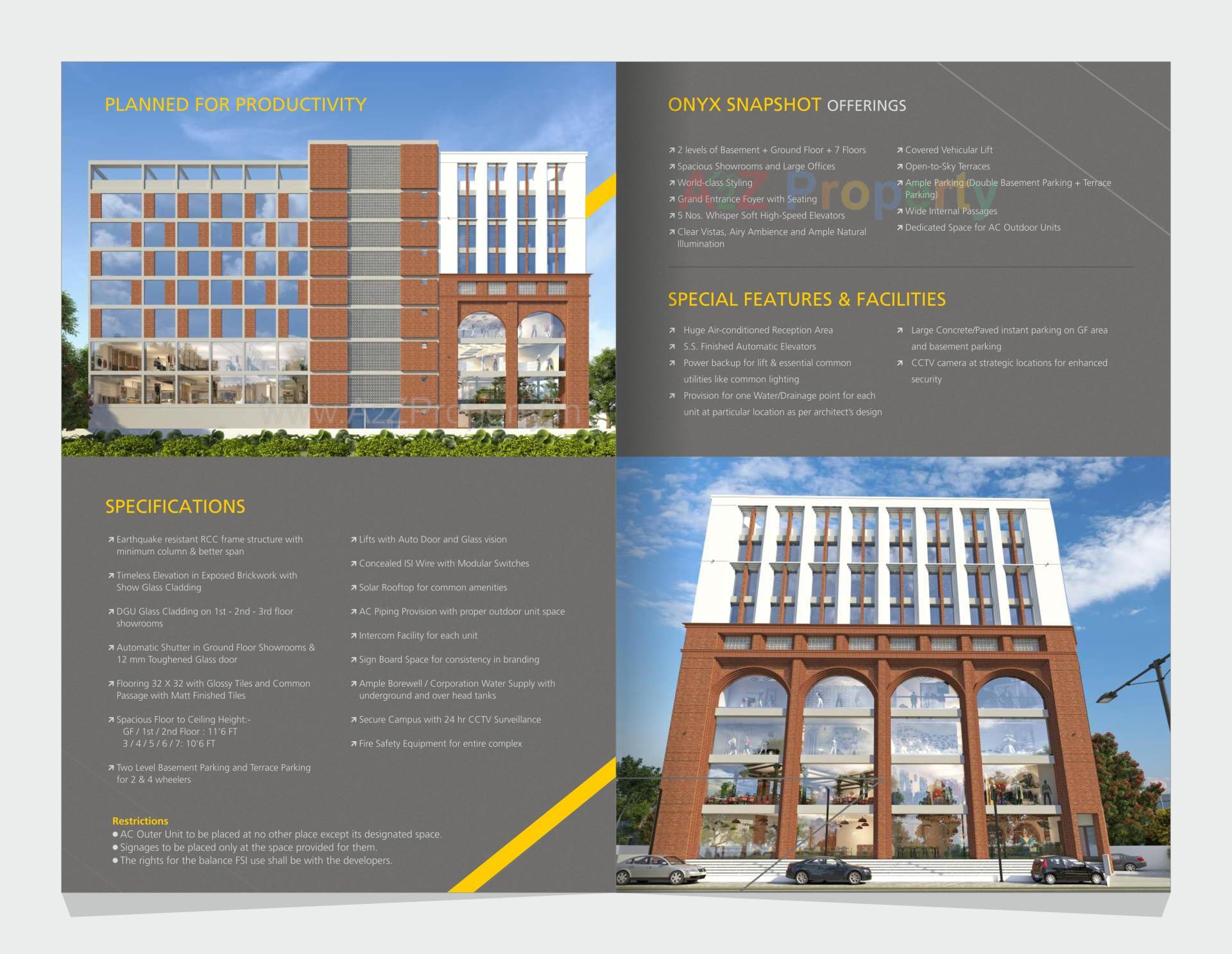  of real estate project Everest Onyx located at Jetalpur, Vadodara, Gujarat