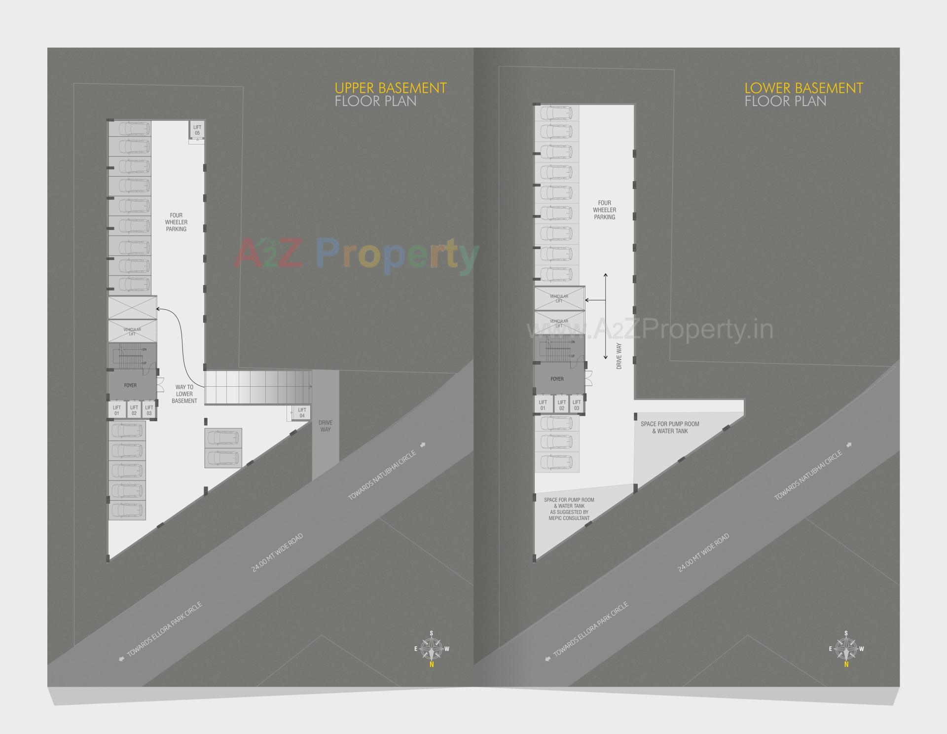 Layout of real estate project Everest Onyx located at Jetalpur, Vadodara, Gujarat