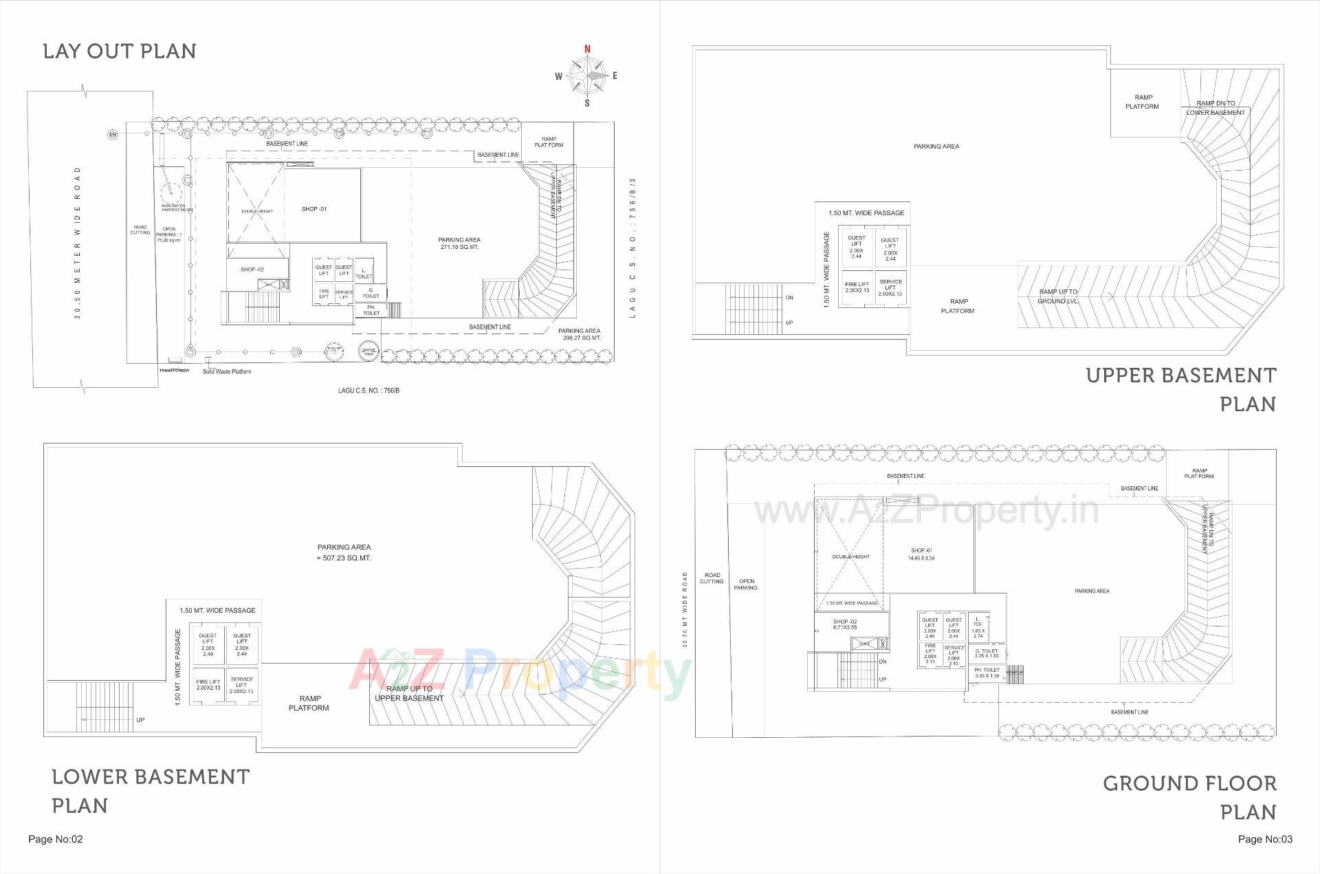  of real estate project Fairlark located at Akota, Vadodara, Gujarat