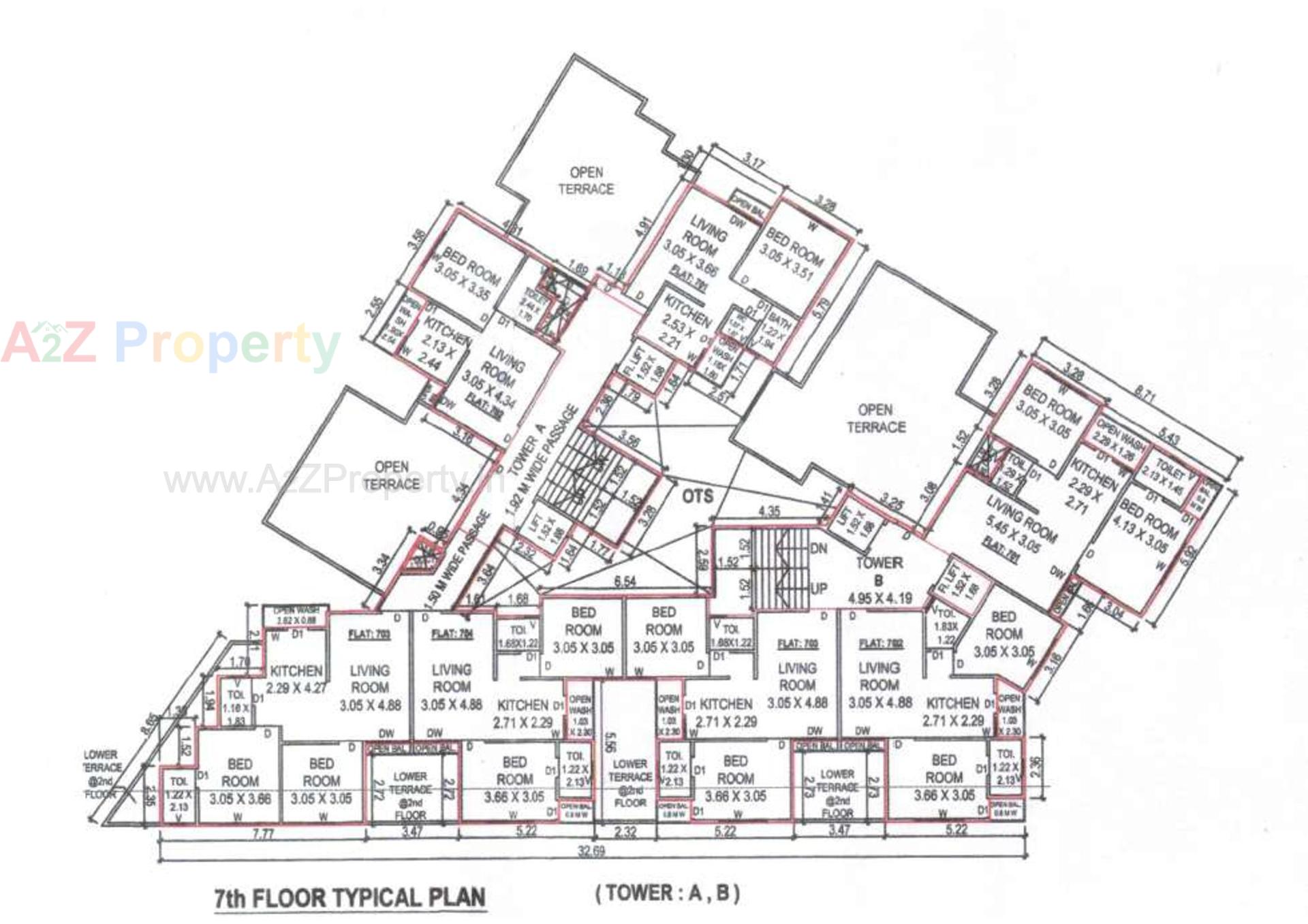  of real estate project Fatima Heights located at Gorva, Vadodara, Gujarat