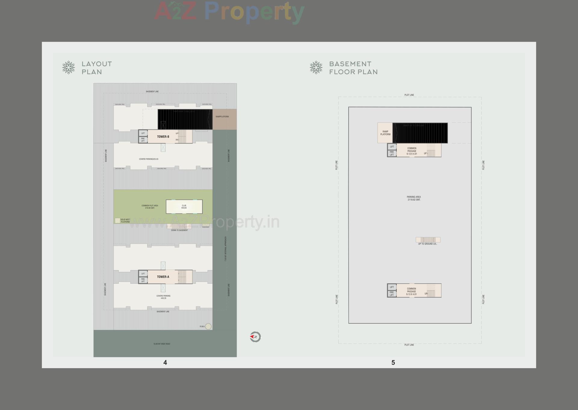 Layout of real estate project Florencia located at Sevasi, Vadodara, Gujarat