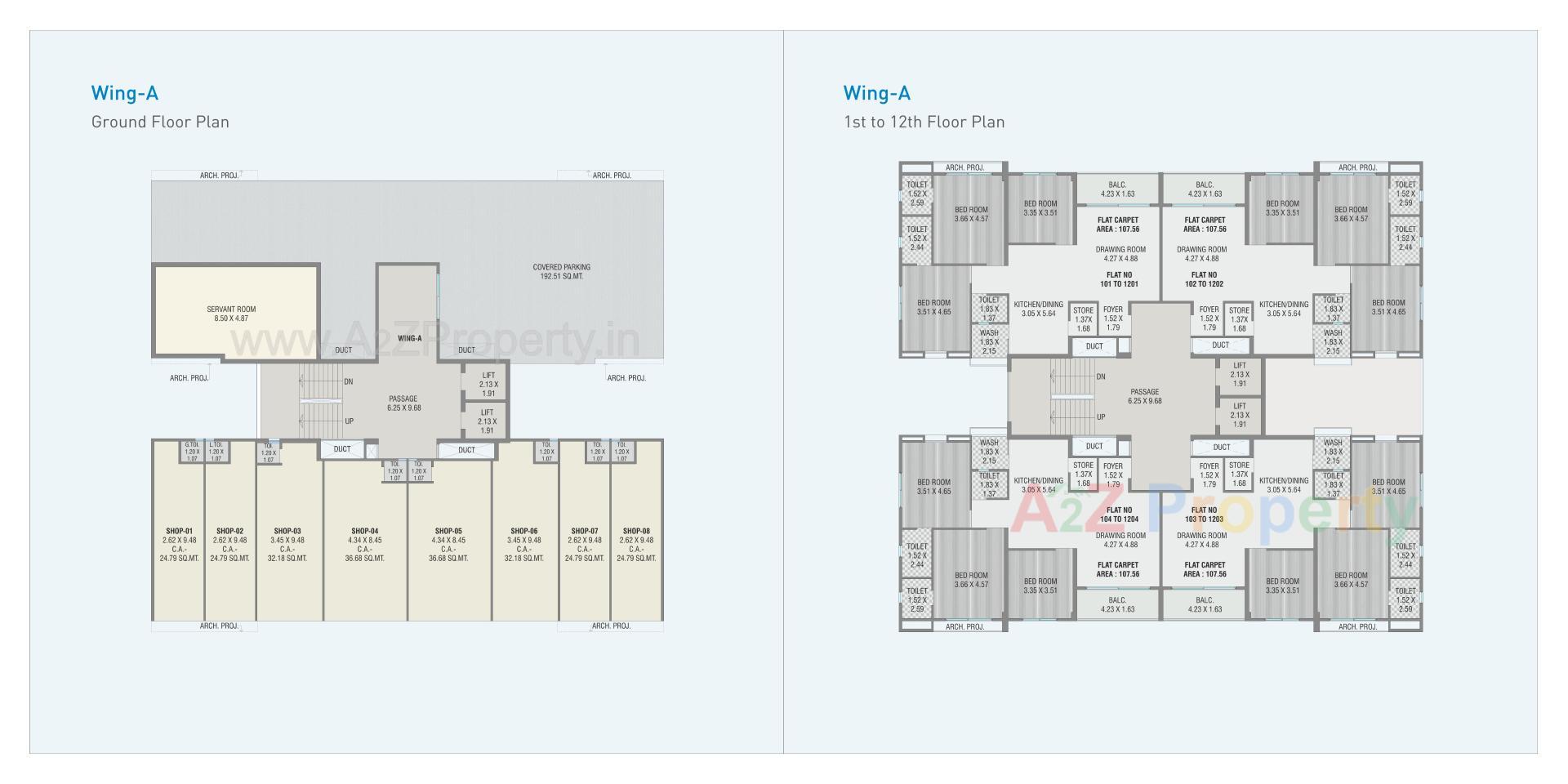 Layout of real estate project Forever Atmosphere located at Vadodara, Vadodara, Gujarat