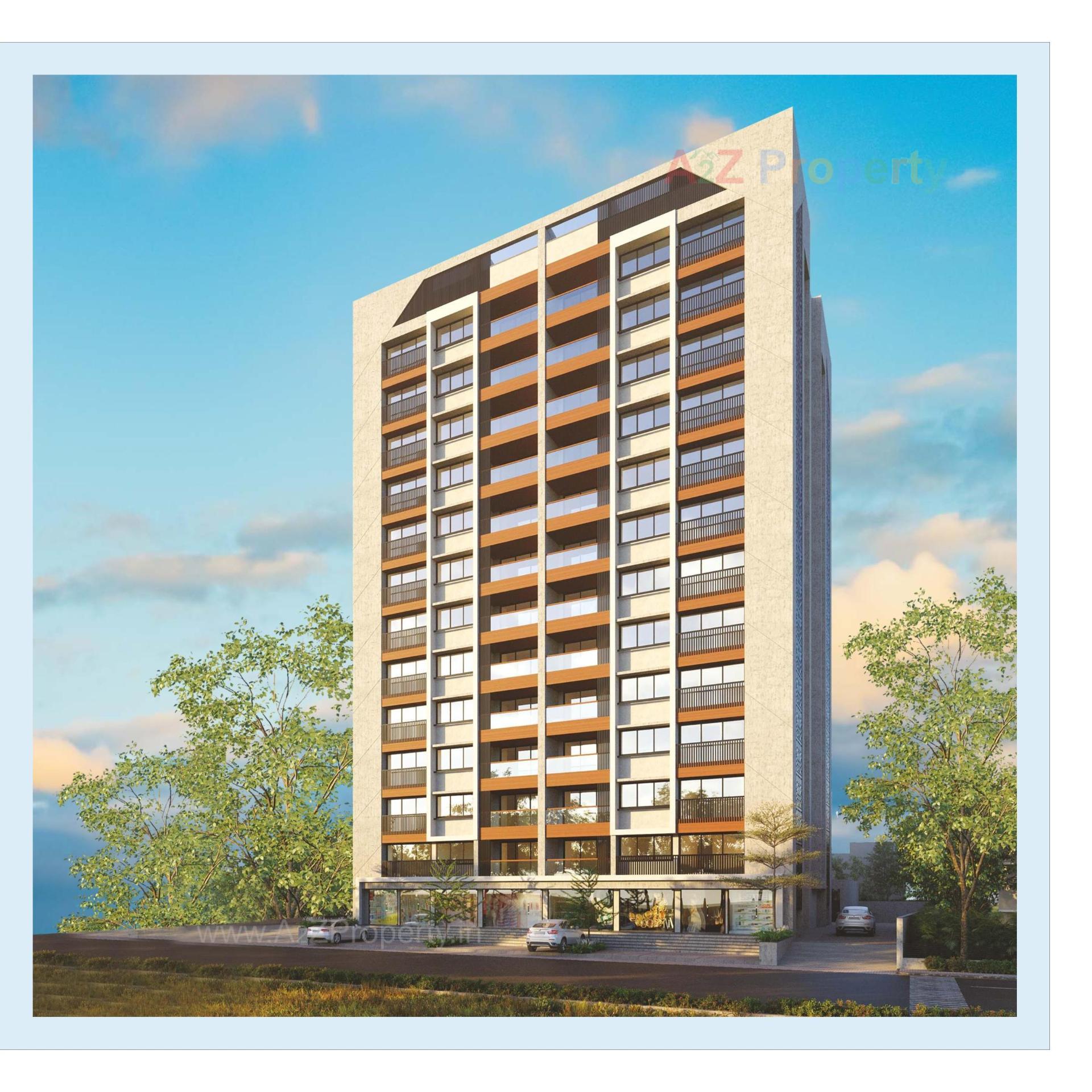 3D Elevation of real estate project Forever Atmosphere located at Vadodara, Vadodara, Gujarat