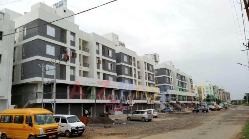 3D Elevation of real estate project Fortune Glory located at Vadsar, Vadodara, Gujarat