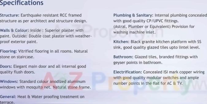 Project Specifications