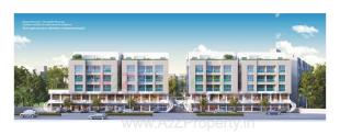 Elevation of real estate project Fortune Greens located at Bhayli, Vadodara, Gujarat