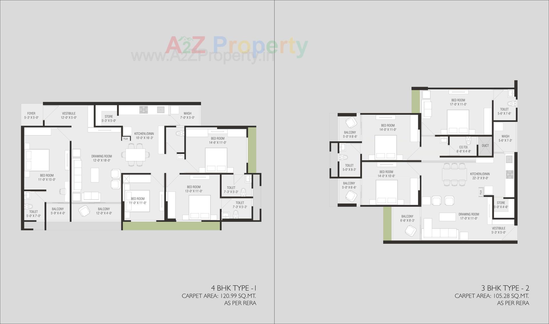 Layout of real estate project Fortune Palladium located at Vadodara, Vadodara, Gujarat