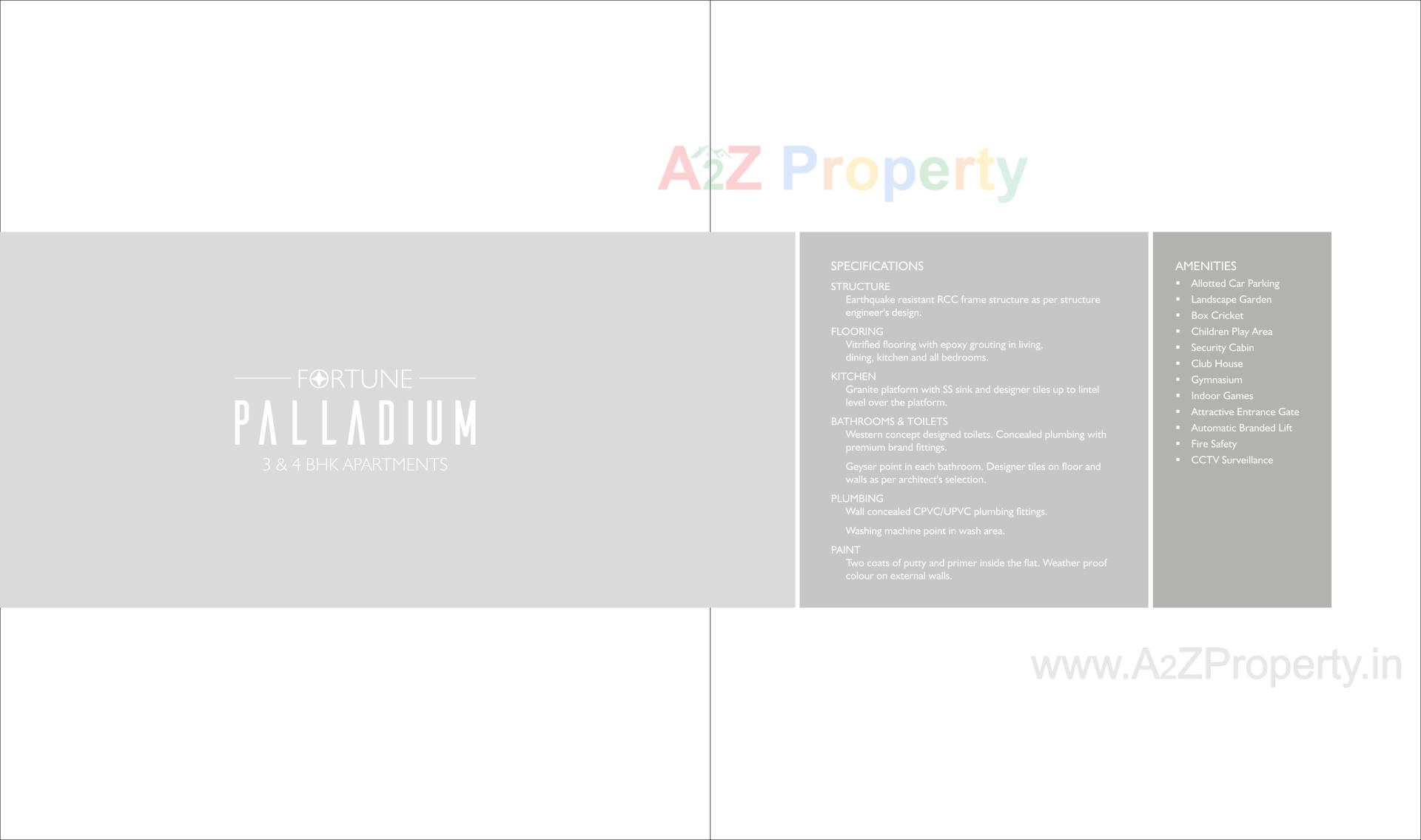  of real estate project Fortune Palladium located at Vadodara, Vadodara, Gujarat